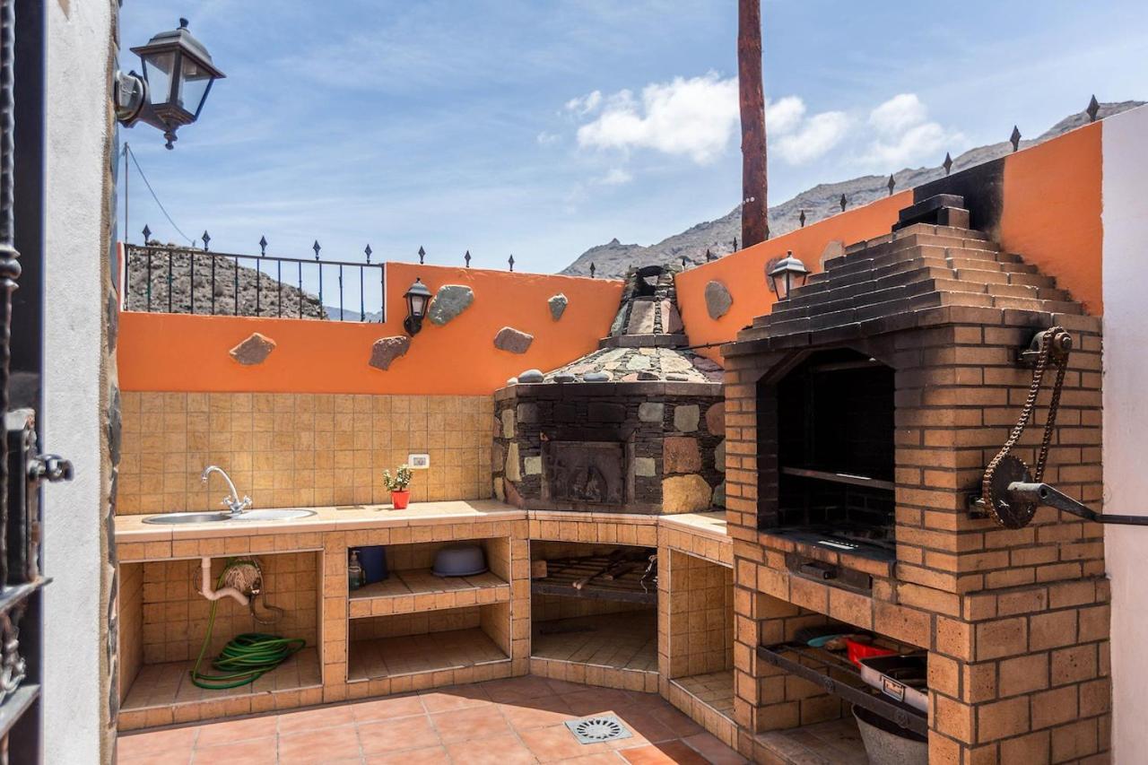 Casa Costera Playa De Tasarte Villa San Nicolás Dış mekan fotoğraf